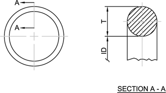 MS28775 CAD Drawing